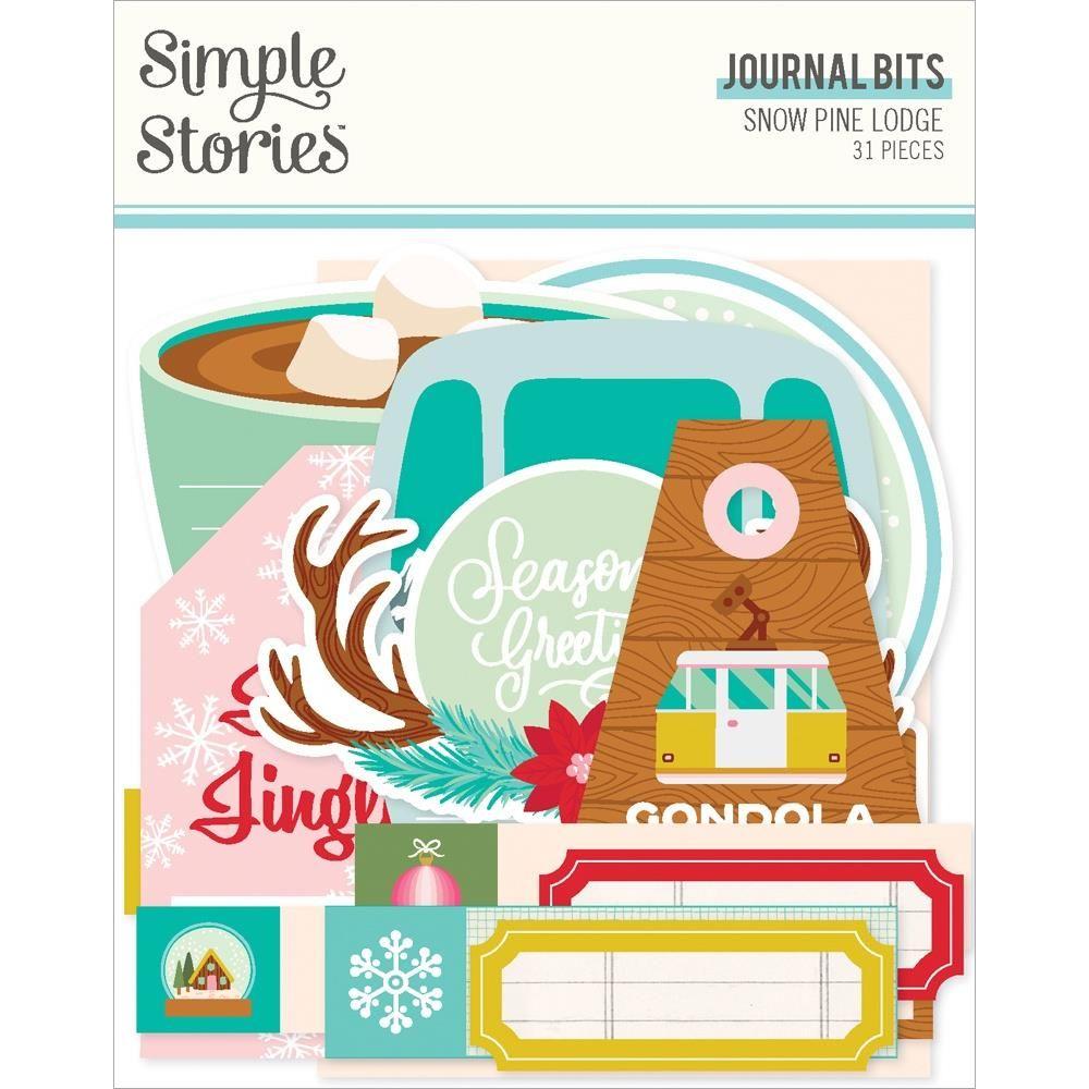 Simple Stories Snow Pine Lodge Journal Bits And Pieces 23119