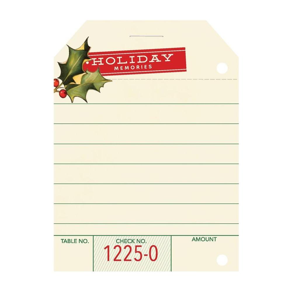 Simple Stories Vintage Holly Jolly 6 x 8 Holiday Snap Binder 23331 Holiday Tag