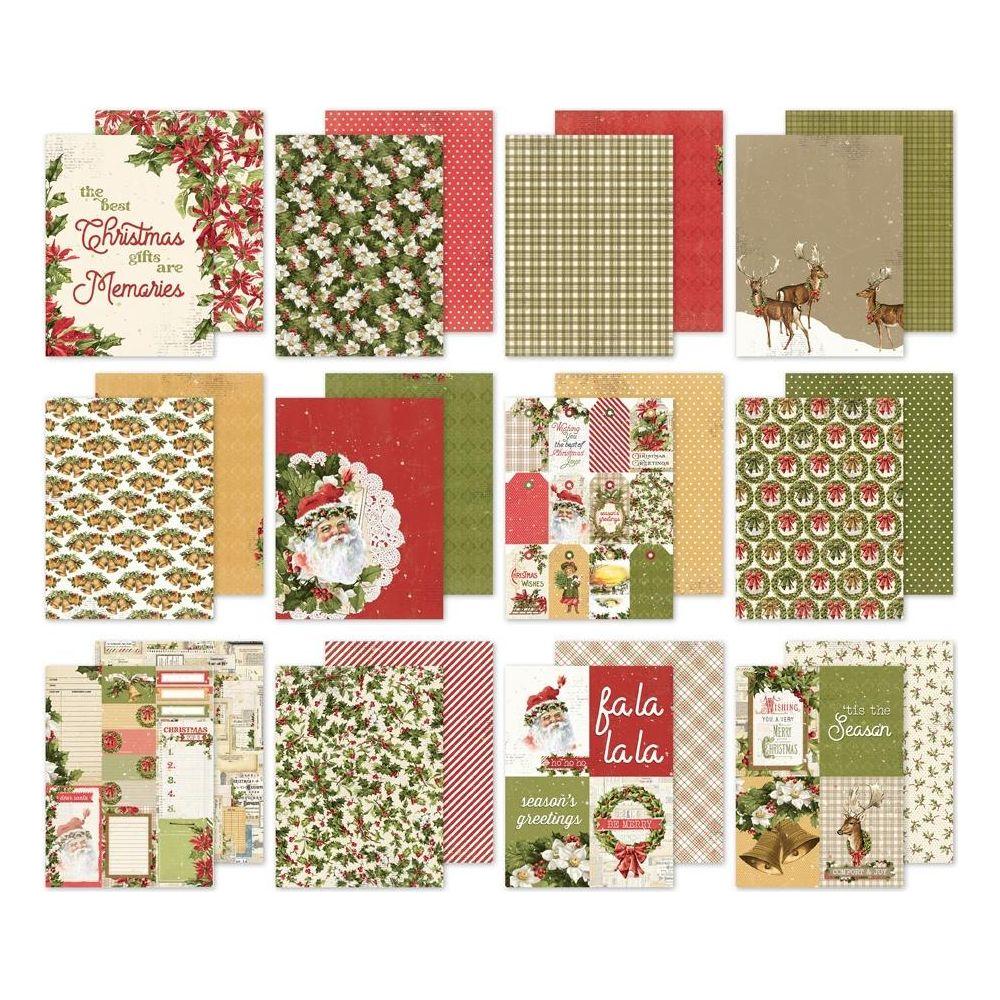 Simple Stories Vintage Yuletide 6 x 8 Paper Pad 23219 Detailed Product Image