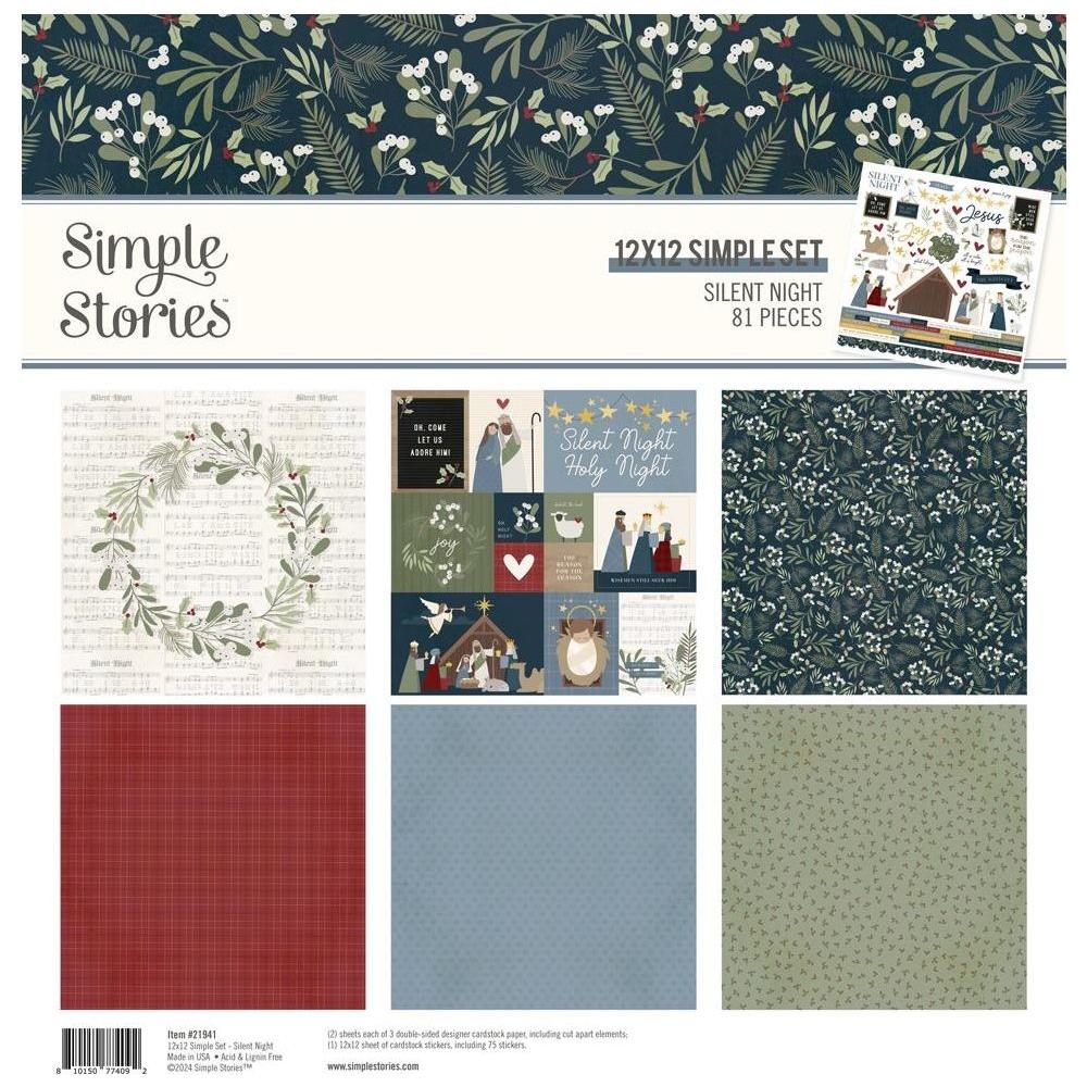 Simple Stories Silent Night 12 x 12 Collection Kit 21941