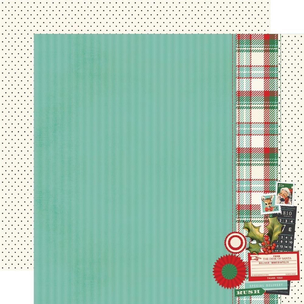 Simple Stories Vintage Holly Jolly 12 x 12 Collector's Essential Kit 23301 For Goodness Sake!