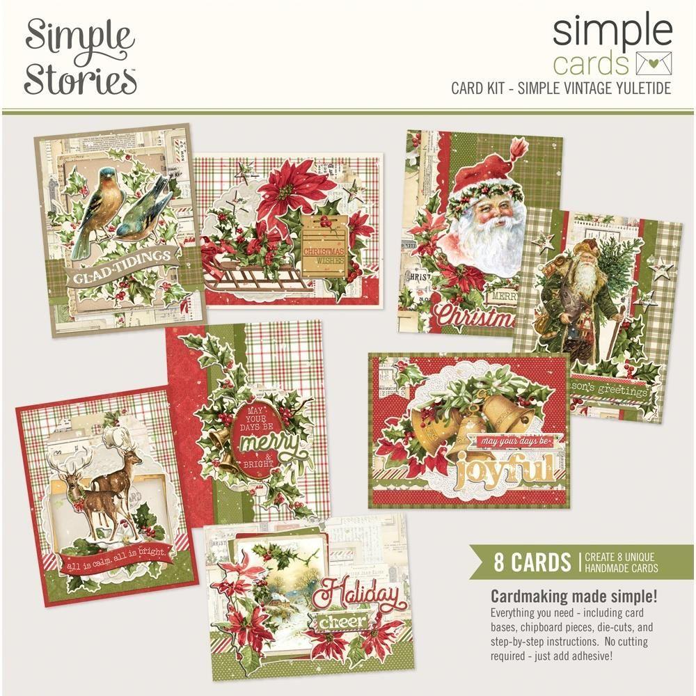 Simple Stories Vintage Yuletide Card Kit 23236