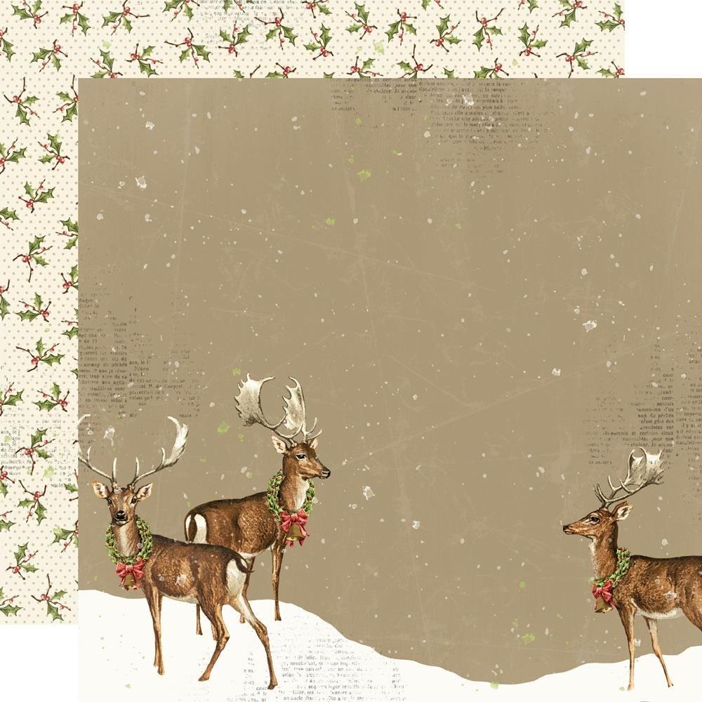 Simple Stories Vintage Yuletide 12 x 12 Collection Kit 23200 Peace On Earth