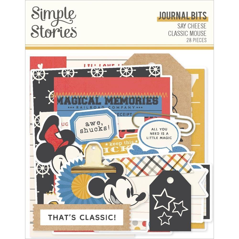 Simple Stories Say Cheese Classic Mouse Journal Bits And Pieces 23419