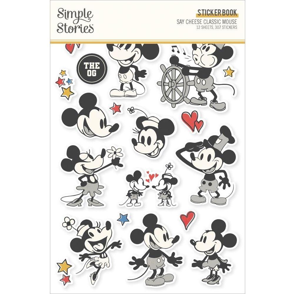 Simple Stories Say Cheese Classic Mouse Sticker Book 23421