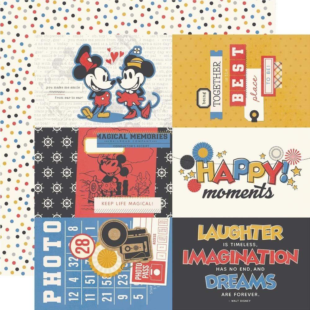 Simple Stories Say Cheese Classic Mouse 12 x 12 Collection Kit 23400 4X6 Elements