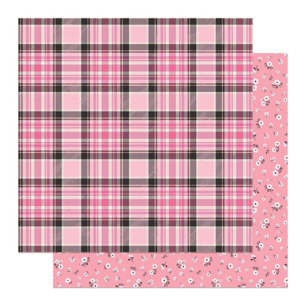 PhotoPlay Lil' Boo Thing 12 x 12 Collection Kit lbt4660 Pink Plaid