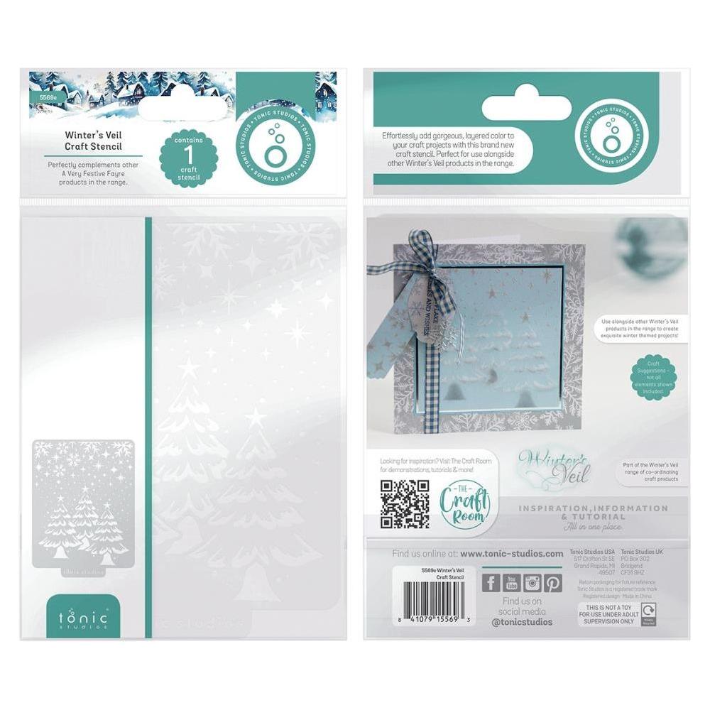 Tonic Winter's Veil Stencil 5569e Packaging