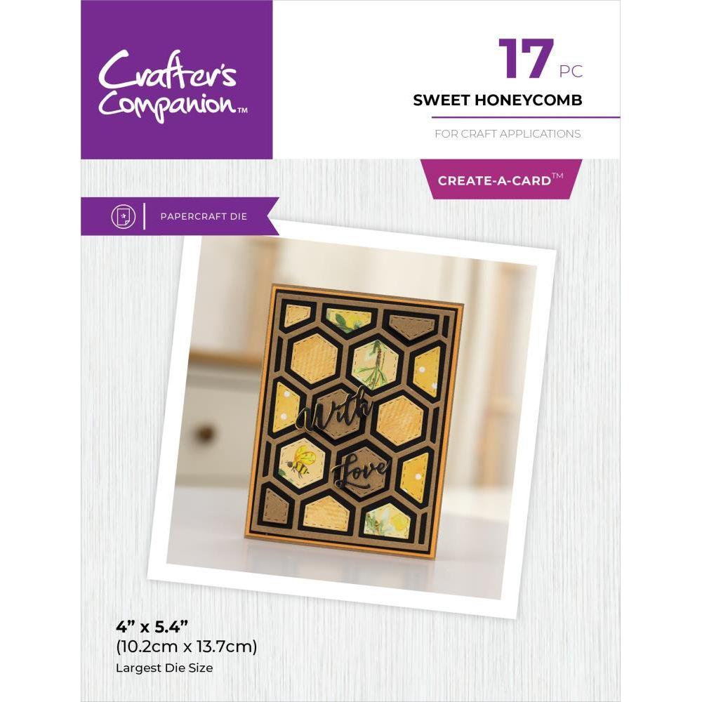 Crafter's Companion Sweet Honeycomb Dies cc-md-cad-honey