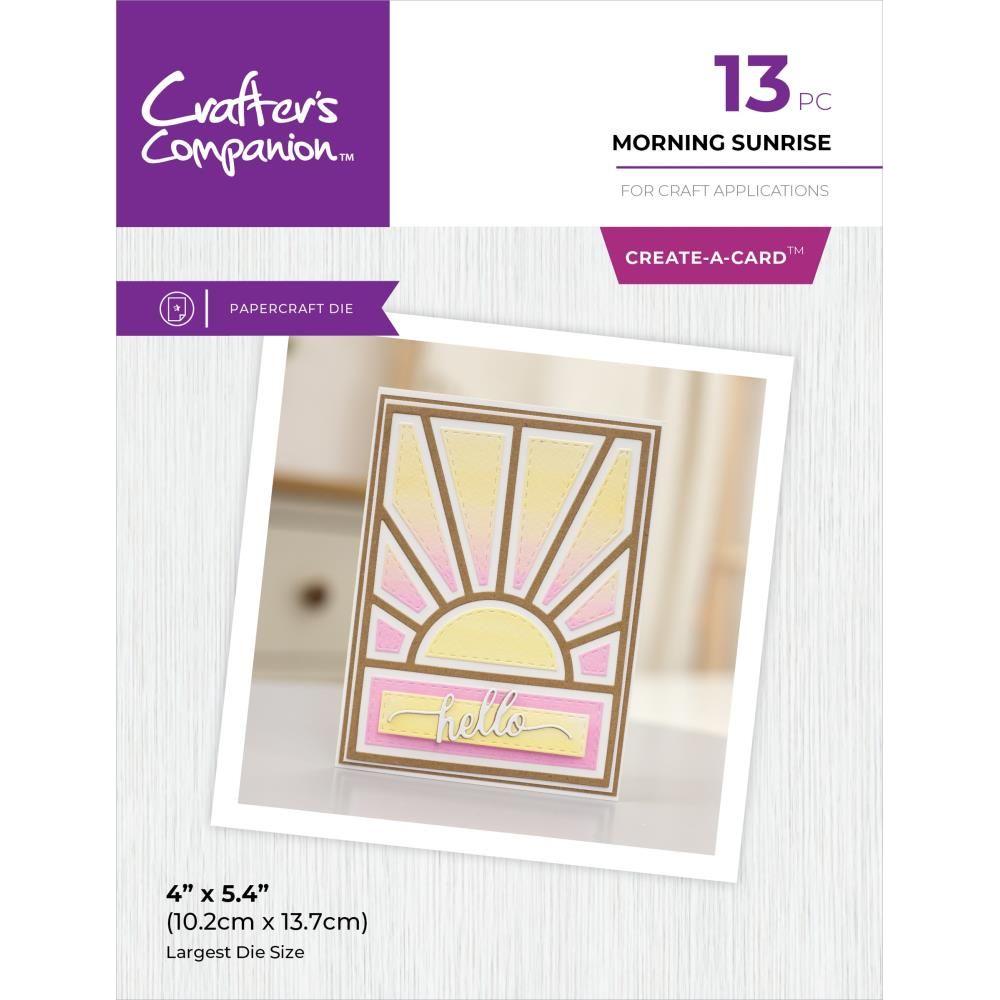 Crafter's Companion Morning Sunrise Dies cc-md-cad-rise