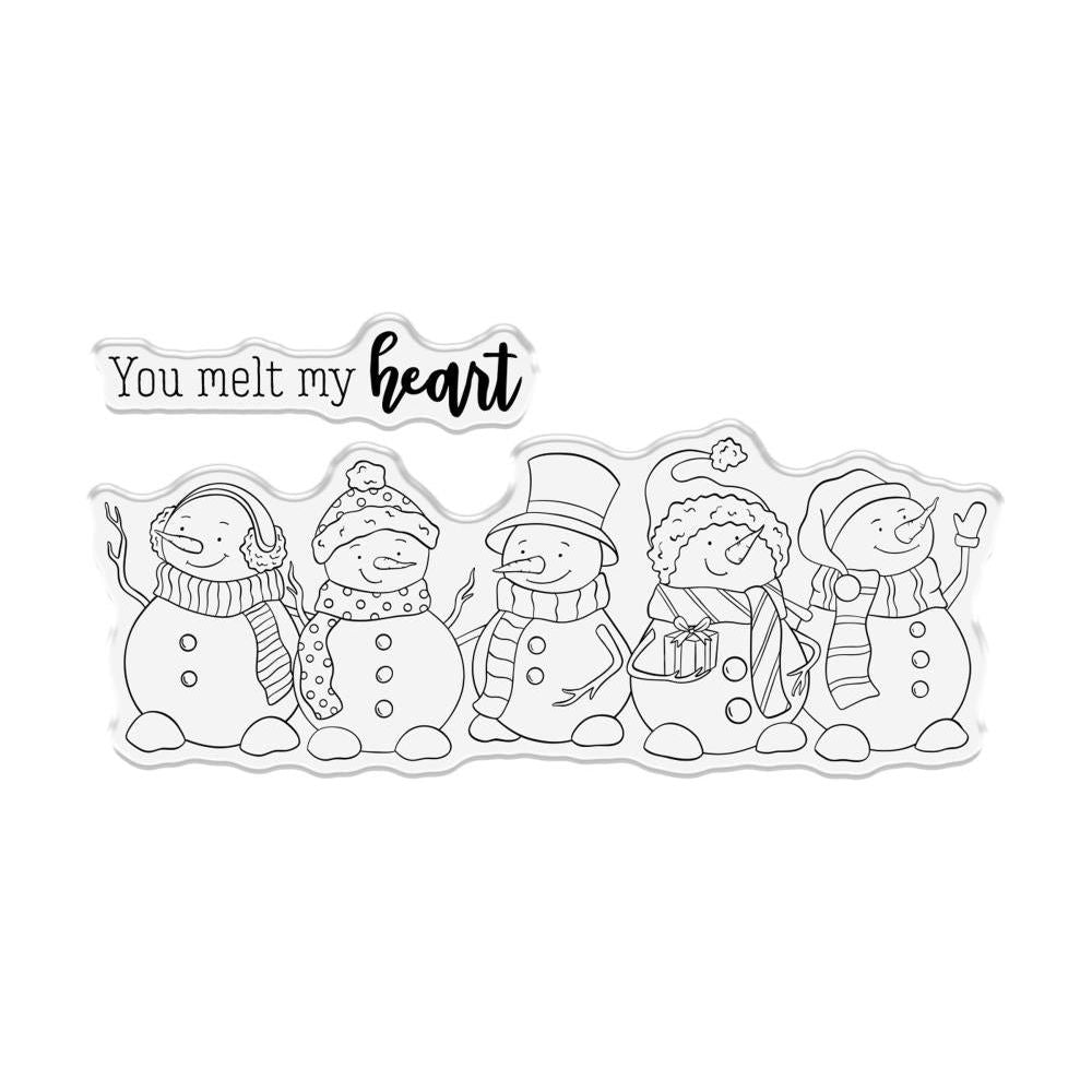 Crafter's Companion Snowmen Stamp And Die Set cc-std-sno You Melt My Heart