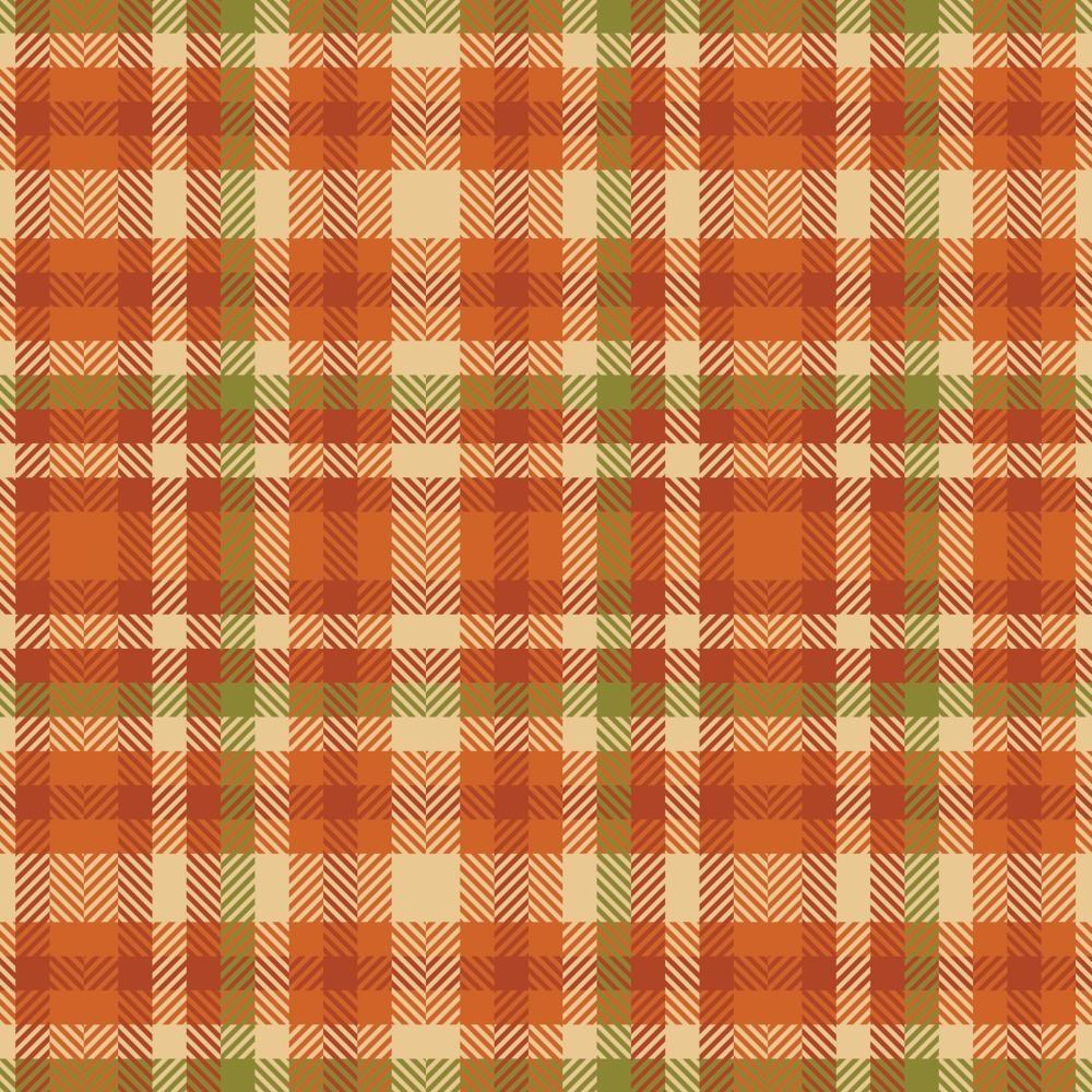 Crafter's Companion Thanksgiving 6 x 6 Paper Pad cc-tgc-pad6 Fall Plaid