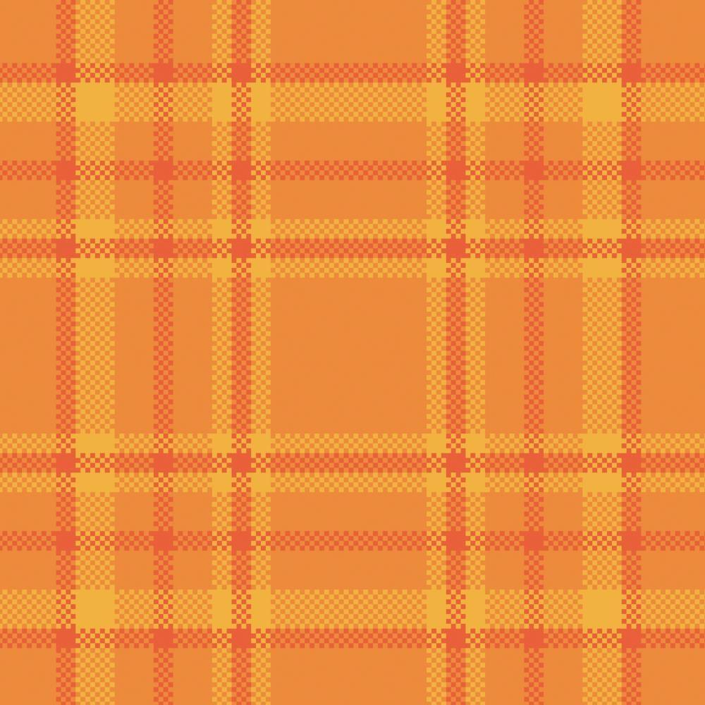 Crafter's Companion Thanksgiving 6 x 6 Paper Pad cc-tgc-pad6 Orange Plaid