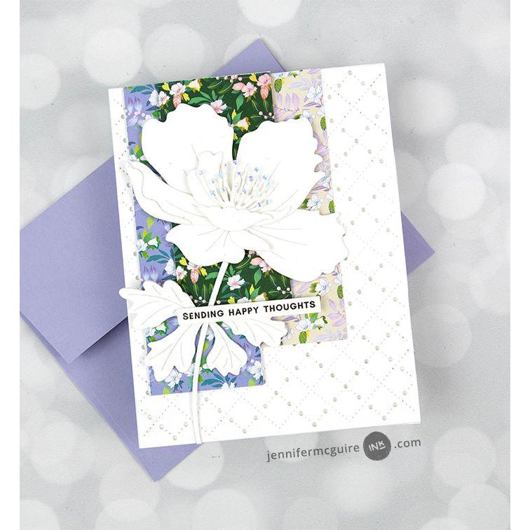 Memory Box Anemone Grove 6x6 Paper Pack pp1026 happy thoughts | color-code:ALT01