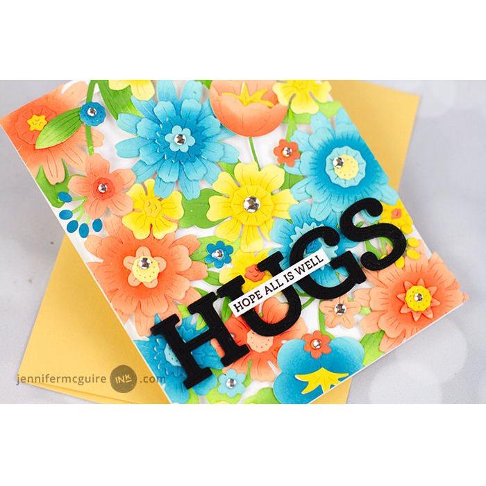 Pinkfresh Studio Julieta Alphas Dies 218523 See-Through Card | color-code:ALT04