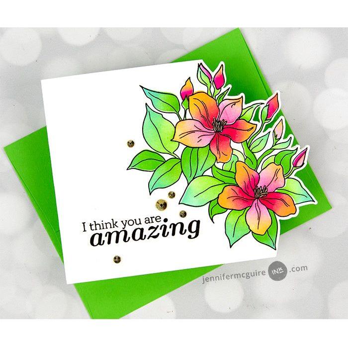 Altenew Sunny Sentiments Clear Stamps alt8830 amazing | color-code:ALT01