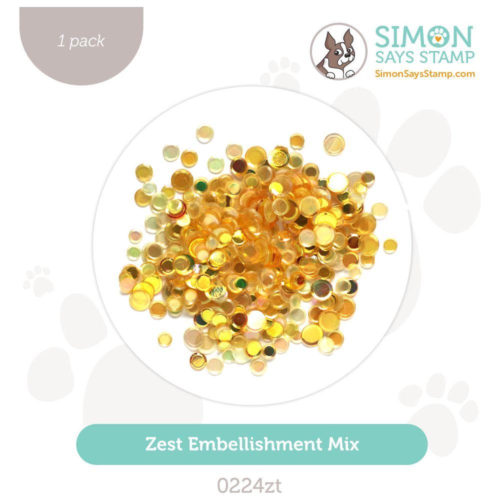 Simon Says Stamp Zest Embellishment Mix 0224zt Splendor