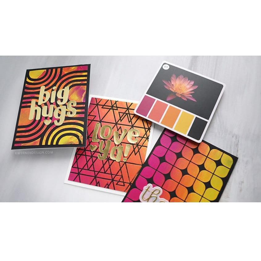 Ranger Simon Hurley Neon Lunar Paste Bundle Of 7 Bold Cards | color-code:ALT01