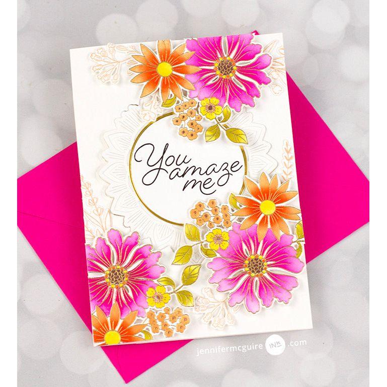 Pinkfresh Studio Thanks For Being There Clear Stamp Set 205623 You Amaze Me Card | color-code:ALT06