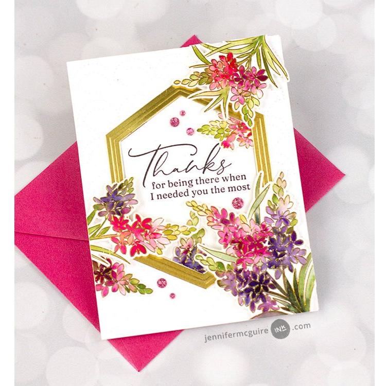 Pinkfresh Studio Tuberose Washi Tape 195923 Thanks For Being There Card | color-code:ALT08