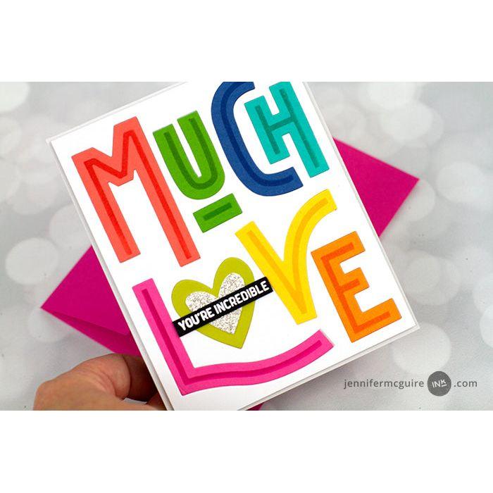 Concord & 9th Much Love Stencil Pack 11817 Love | color-code:ALT02