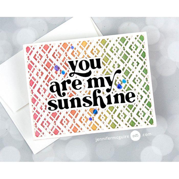 Brutus Monroe You are my Sunshine Dies bru3600 embellishments | color-code:ALT01