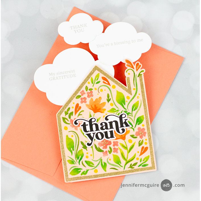 Pinkfresh Studio Built On Dreams Clear Stamp Set 133821 Cards For Display | color-code:ALT093