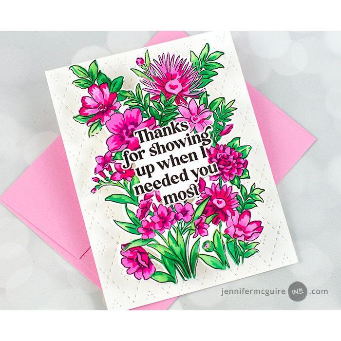 Pinkfresh Studio Botanical Bunch Clear Stamp Set 151022 Cards For Display | color-code:ALT05