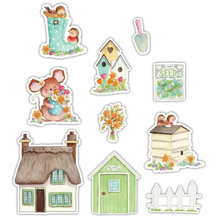 Craft Consortium Cottage Garden - 12x12 Paper Pad