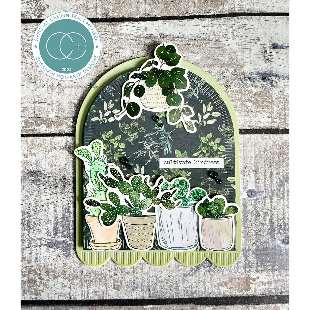 Craft Consortium Botany Boutique Cactus Clear Stamps ccstmp092 kindness