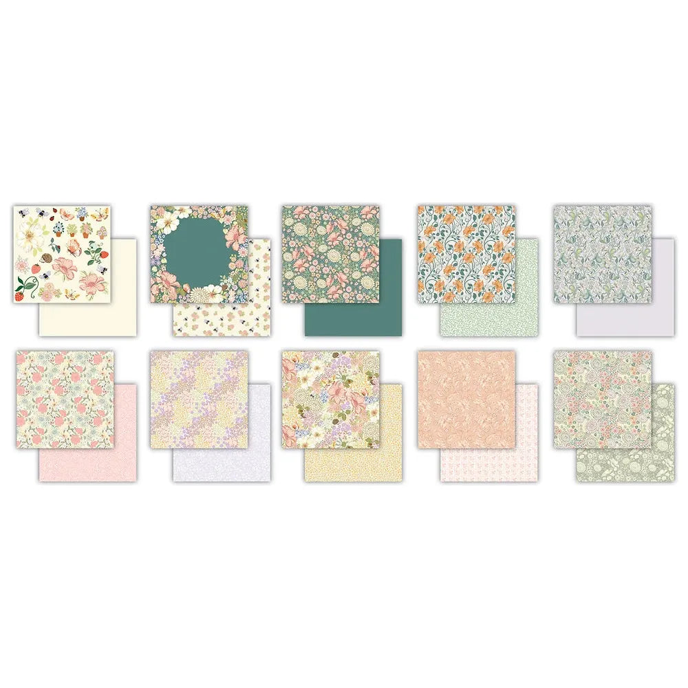 Craft Consortium Spring Gardens 6 x 6 inch Paper Pad ccdpad002b product image