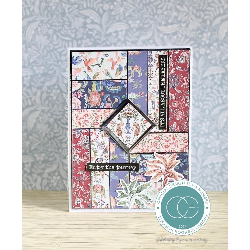 Craft Consortium Palace Garden 6 x 6 inch Paper Pad ccdpad003b pretty patterns