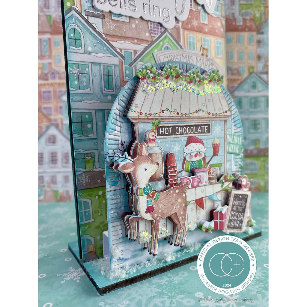 Craft Consortium Christmas Market 3D Decoupage ccdpak015 hot chocolate