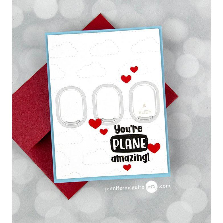 Concord & 9th Plane Amazing Clear Stamps 11833 clouds | color-code:ALT01