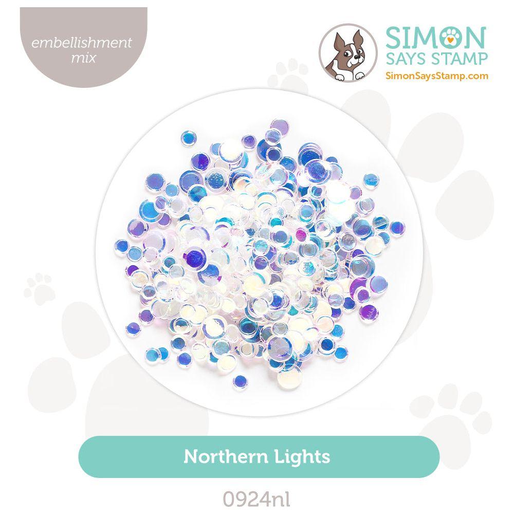 Simon Says Stamp Embellishment Mix Northern Lights 0924nl