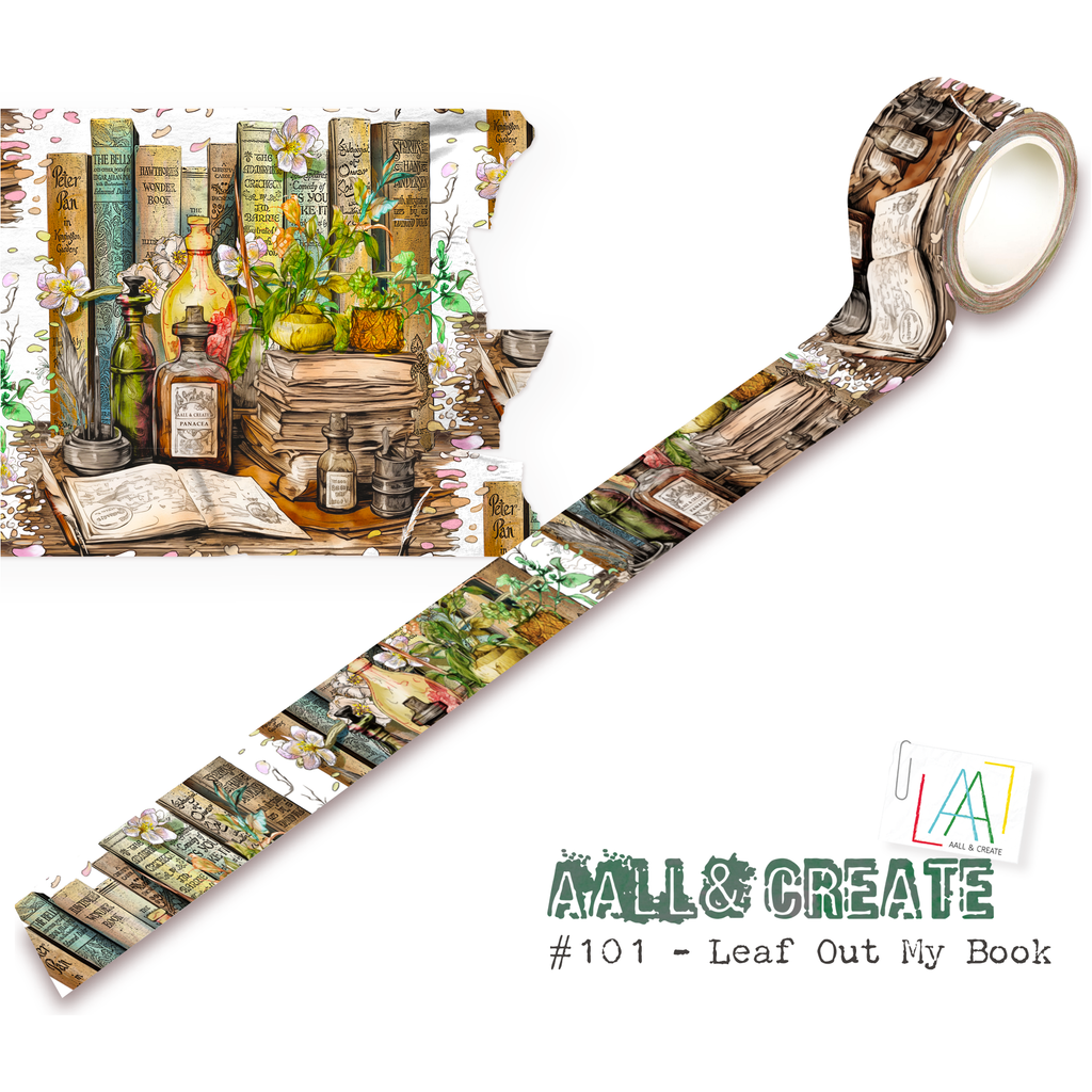 AALL & Create Leaf Out My Book Washi Tape 101