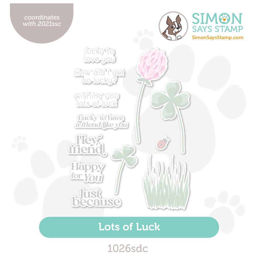 Simon Says Stamp Lots of Luck Wafer Dies 1026sdc Splendor