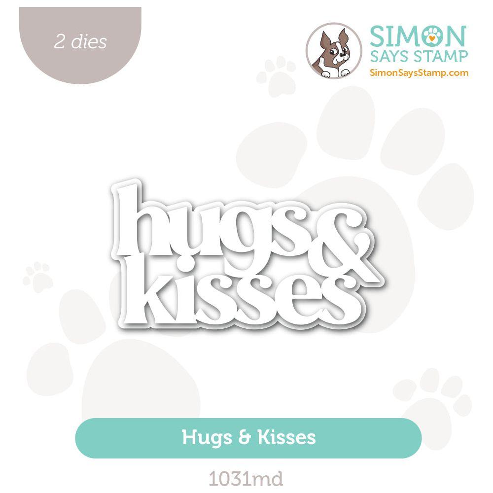 Simon Says Stamp Hugs And Kisses Wafer Dies 1031md Sweetheart