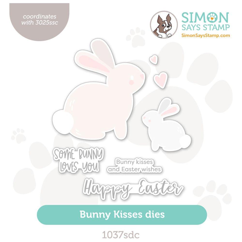 Simon Says Stamp Bunny Kisses Wafer Dies 1037sdc Splendor