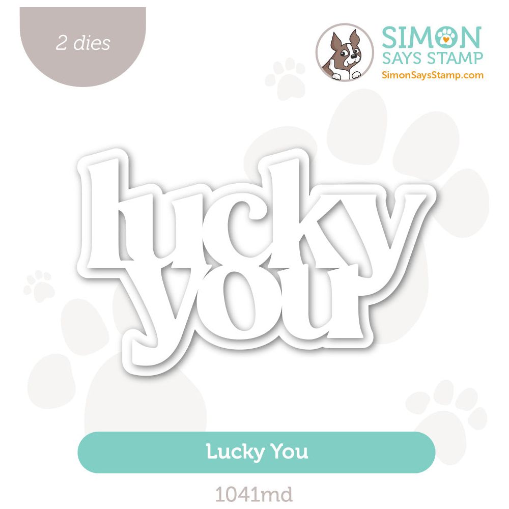 Simon Says Stamp Lucky You Wafer Dies 1041md Splendor