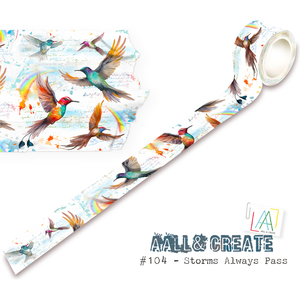 AALL & Create Storms Always Pass Washi Tape 104