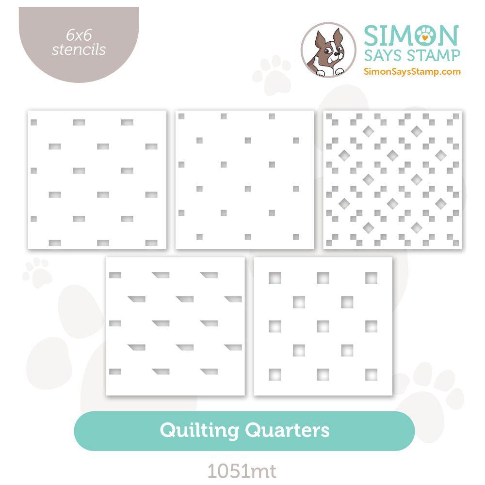 Simon Says Stamp Stencils Quilting Quarters 1051mt Stamptember