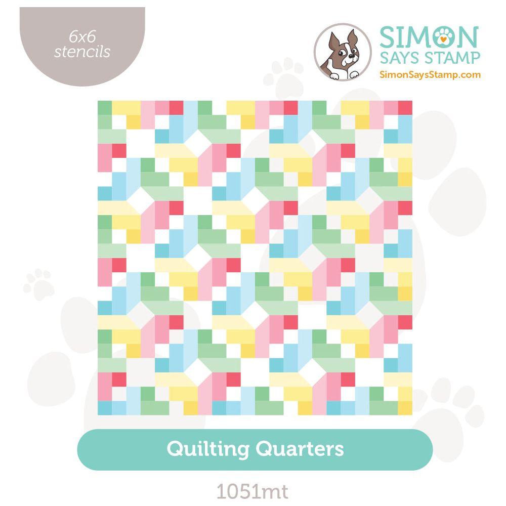 Simon Says Stamp Stencils Quilting Quarters 1051mt Stamptember