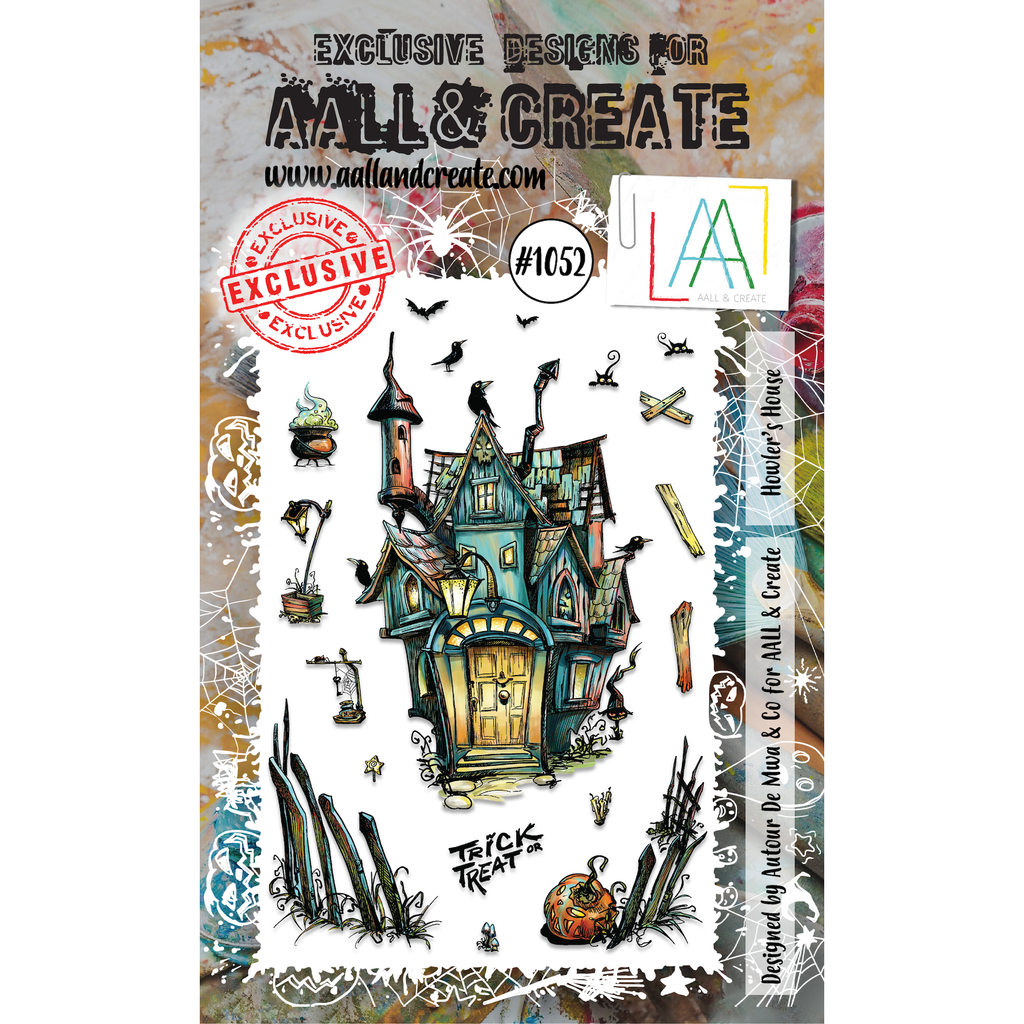 AALL & Create Howler's House A6 Clear Stamps aall1052