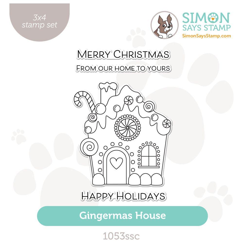 Simon Says Clear Stamps Gingermas House 1053ssc