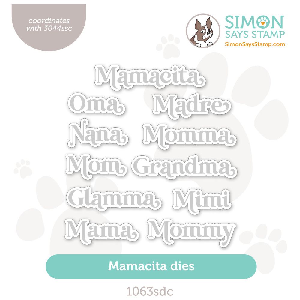 Simon Says Stamp Mamacita Wafer Dies 1063sdc Be Bold