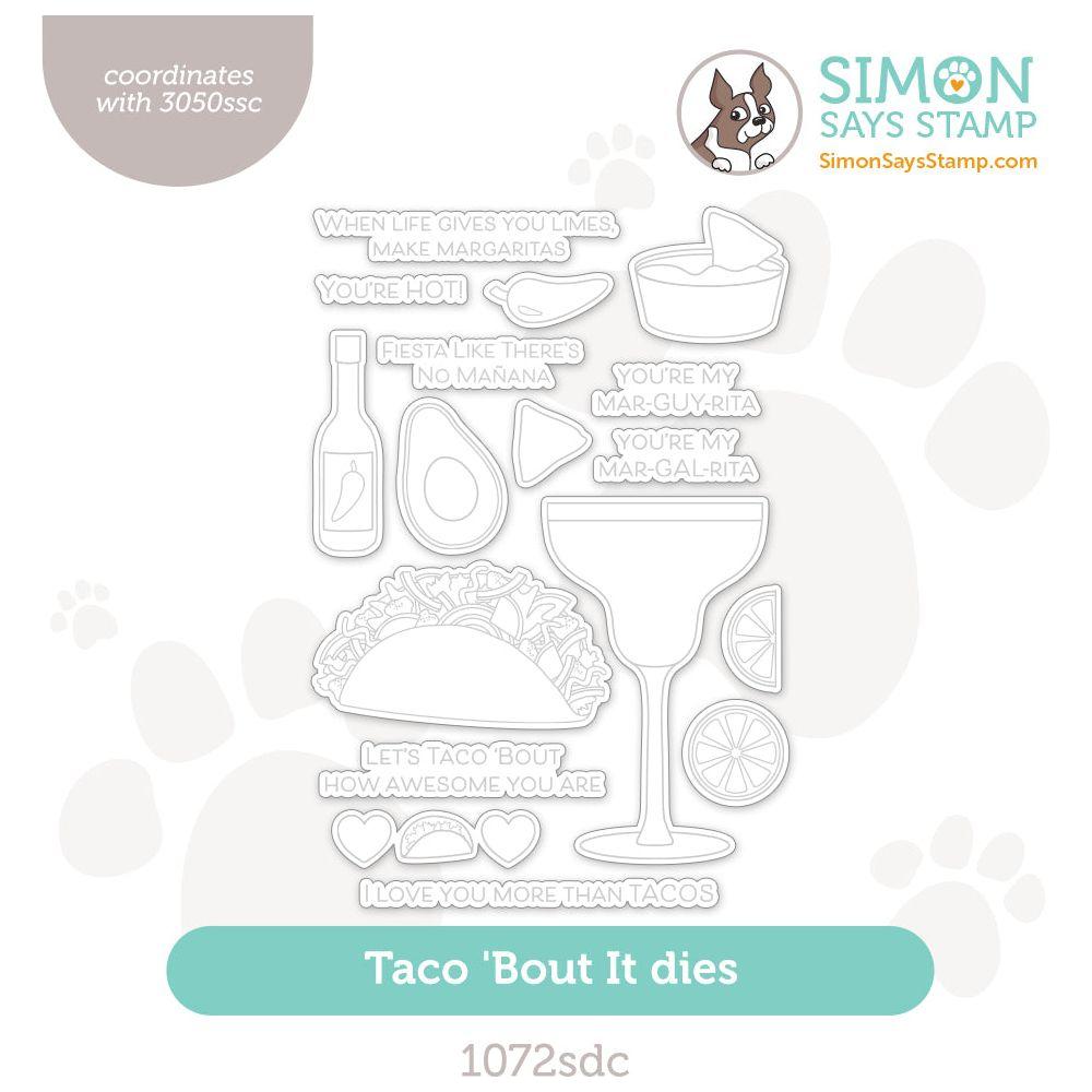 Simon Says Stamp Taco Bout It Wafer Dies 1072sdc Celebrate