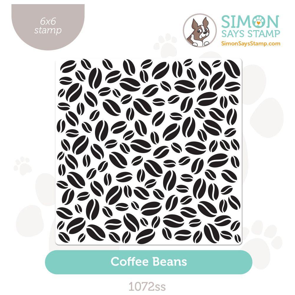 Simon Says Clear Stamp Coffee Beans 1072ss Stamptember