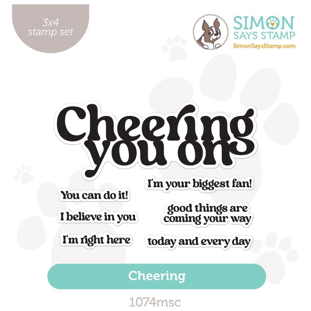 Simon Says Clear Stamps Cheering 1074msc Cheering for You