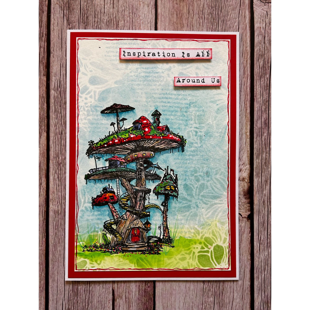 AALL & Create Hymenium Havens A6 Clear Stamps 1096 inspiration is all around us